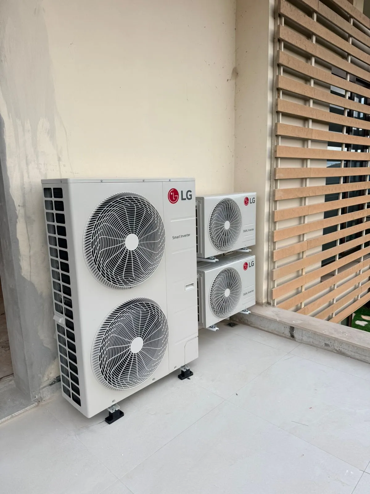 Condensadoras de grande porte instaladas pela MG Climatização